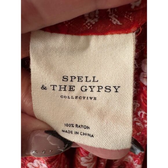 Spell & The Gypsy Jewel Soiree Dress Size Large - Picture 6 of 7